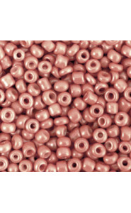 Glasperlen rocailles 8/0 (3mm) Hydrangea pink